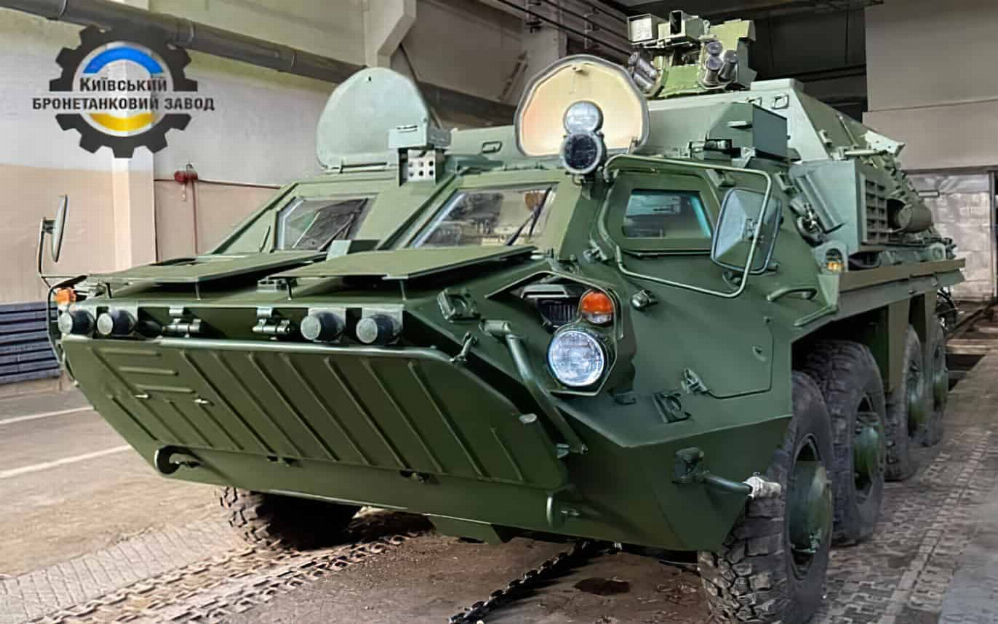 Київський бронетанковий зібрав перший зразок КШМ БТР-4КШ-Т