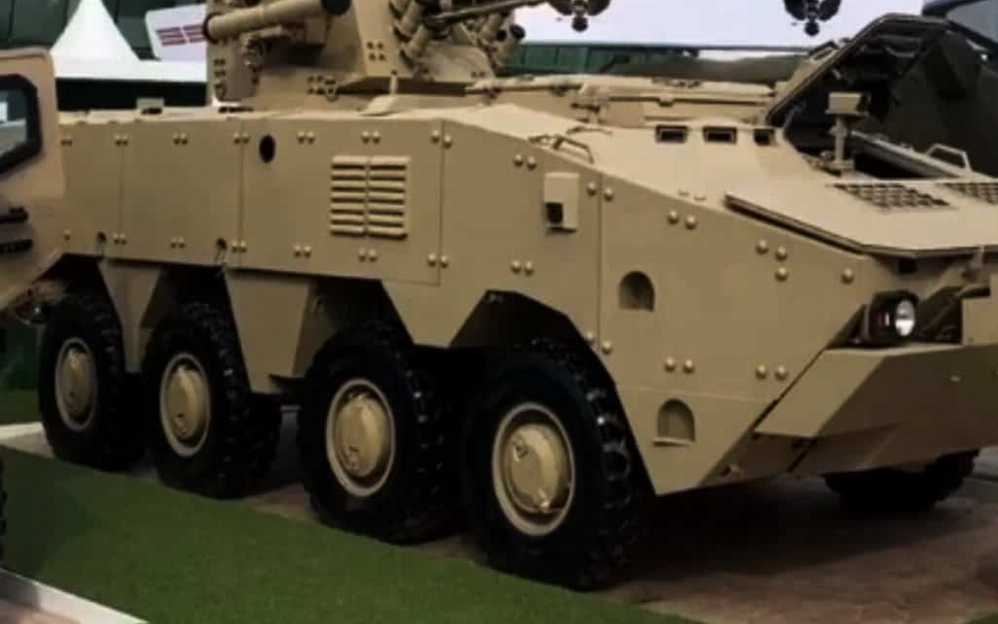 Україна демонструє БТР-4МВ1 на виставці в ОАЕ